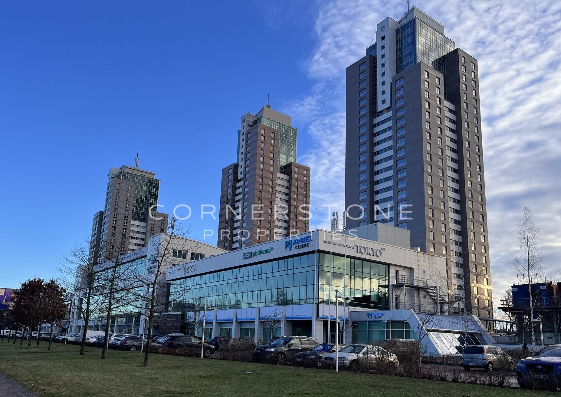 Birojs 214 m2 Panorama Plaza, Rīga