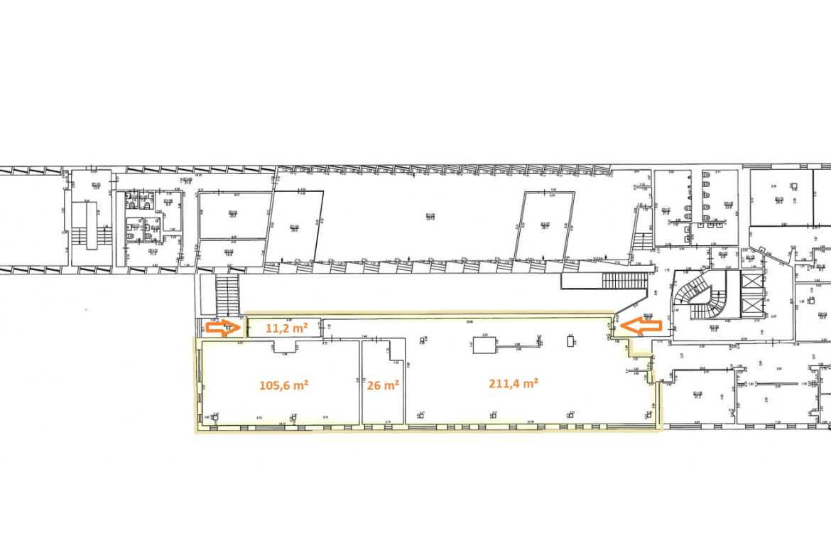 Birojs 354 m², Toma ielā 4