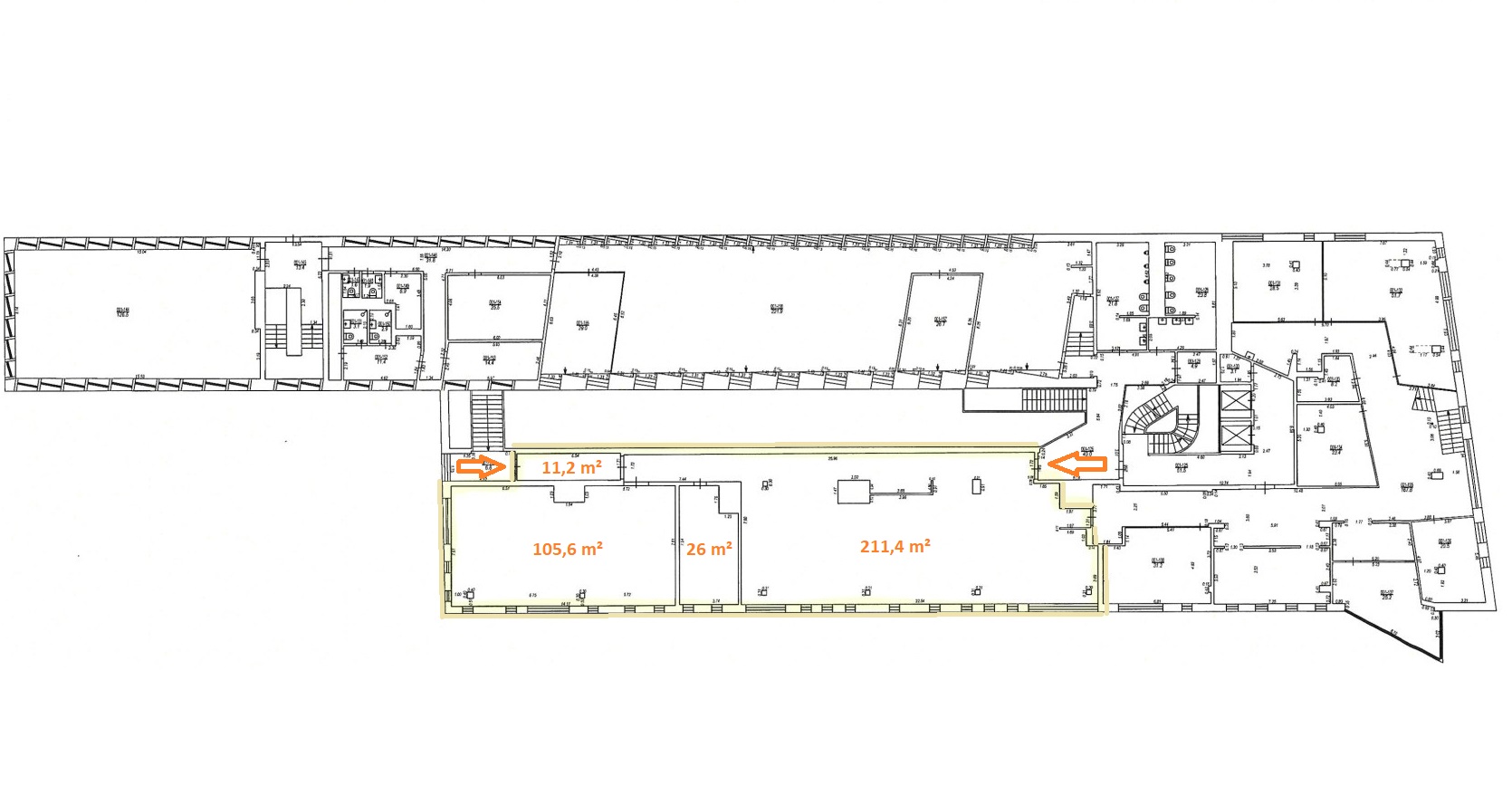 Birojs 354 m², Toma ielā 4