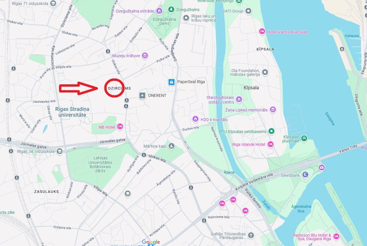 Komerctelpas projektā ”Mārtiņa nams”.