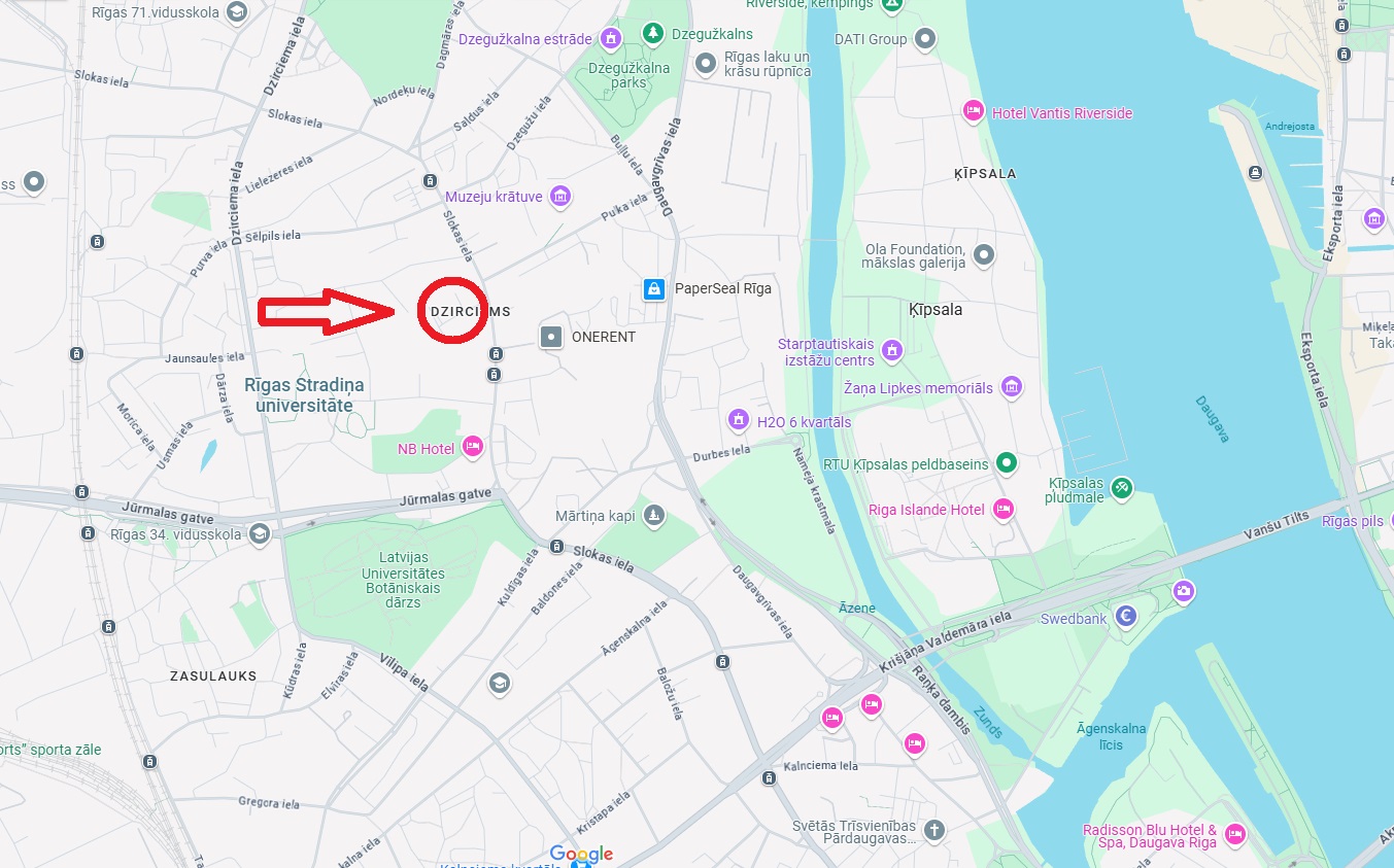Komerctelpas projektā ”Mārtiņa nams”.