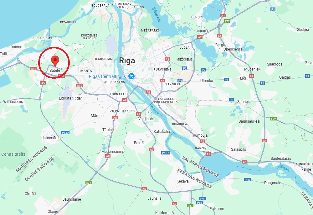 Biroju – noliktavu komplekss Babītē Ceļares 2B