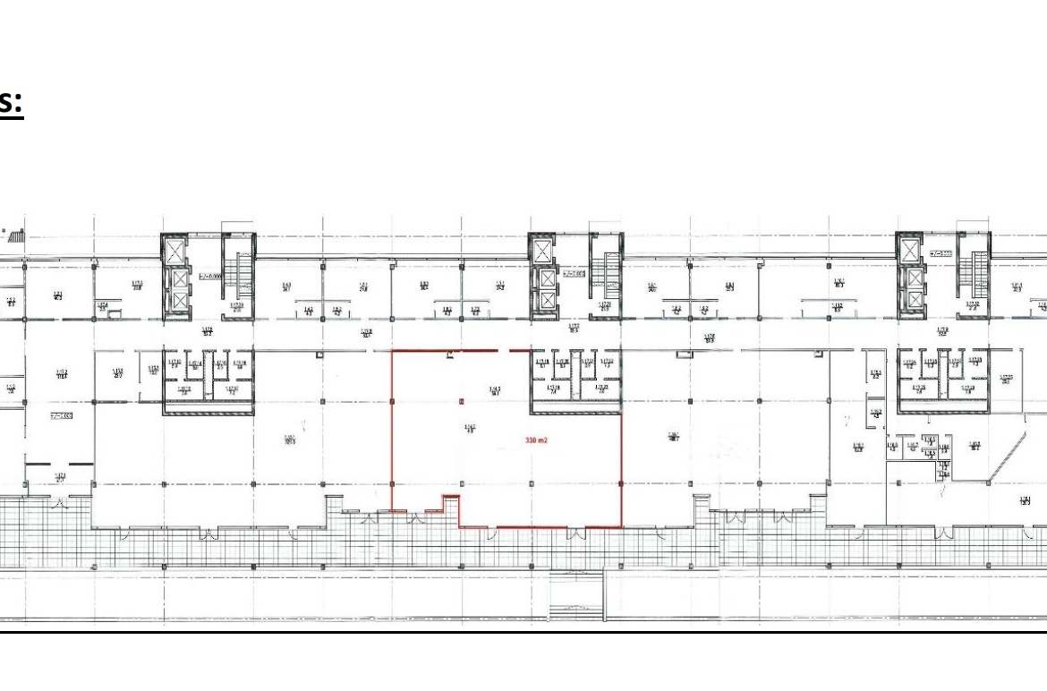 Telpu noma 330 m2, Vienības gatvē 109