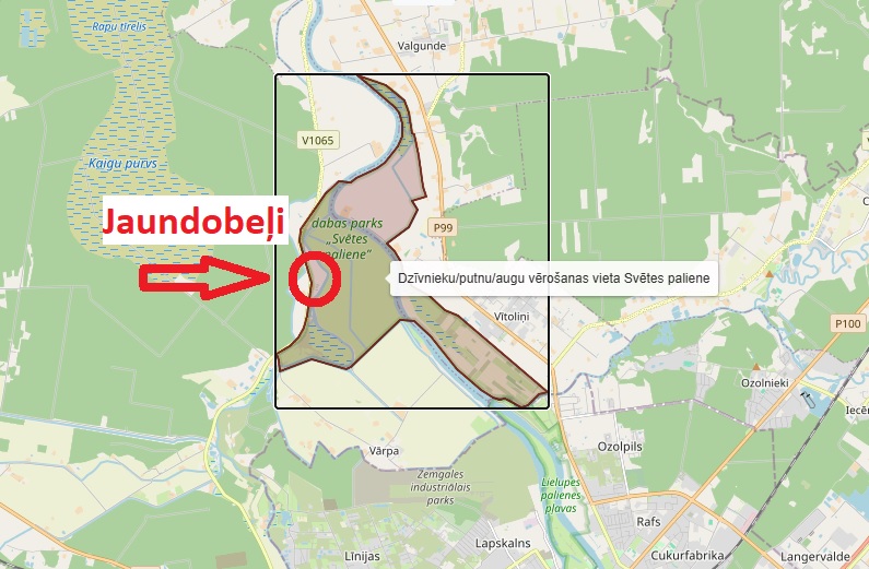 Viesu nams Jaundobeļi Jelgavas novadā