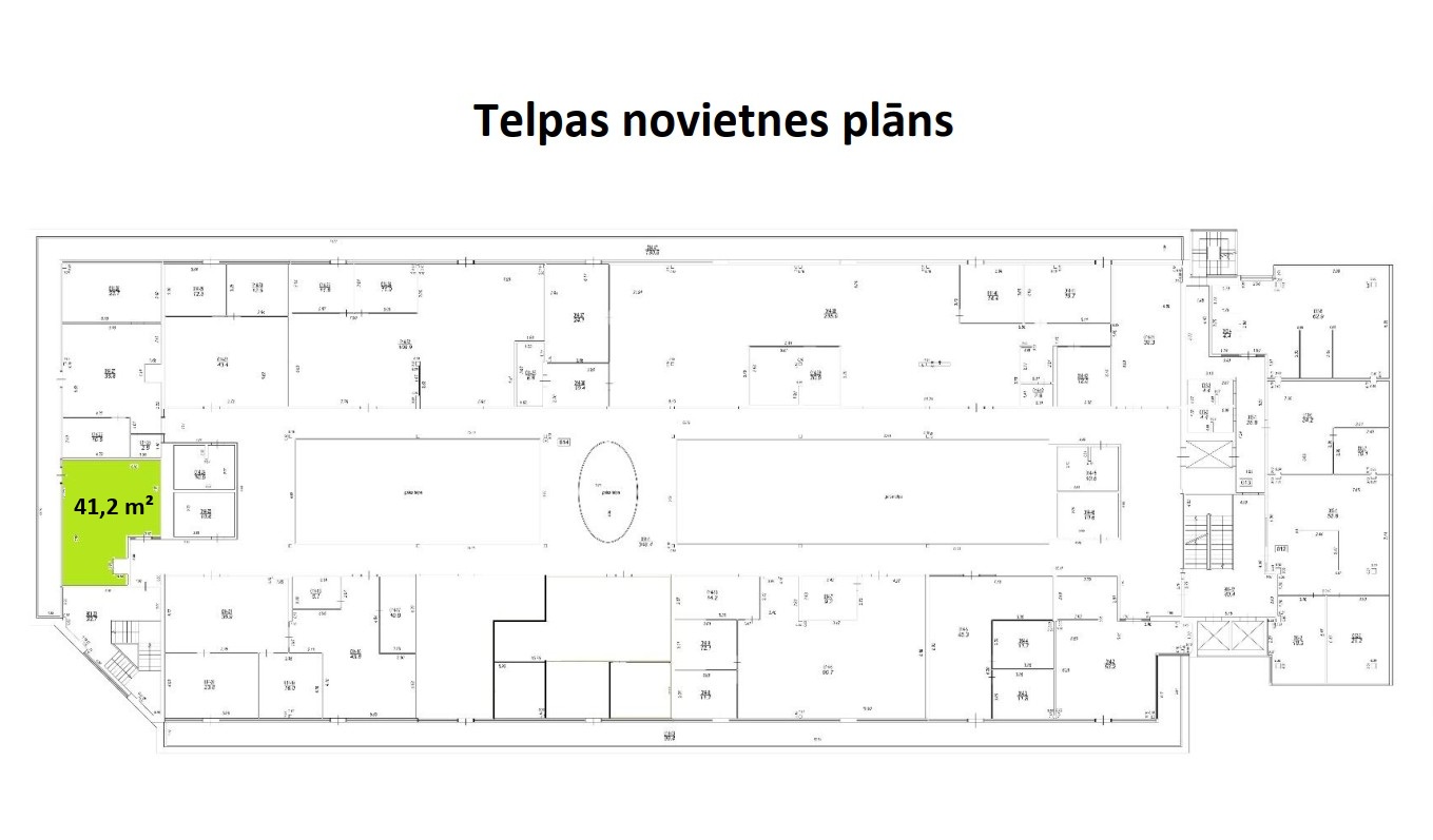 Biroja telpas 41 m2, Dzelzavas ielā 117