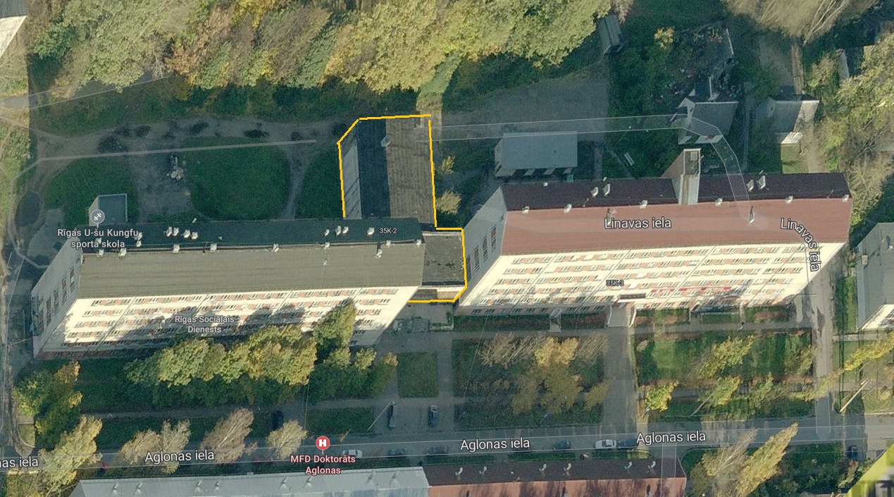 Sporta telpu kompleks Aglonas ielā