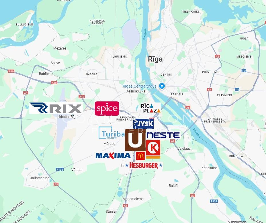 Biroja telpas 130 m2, Vienības gatvē 109
