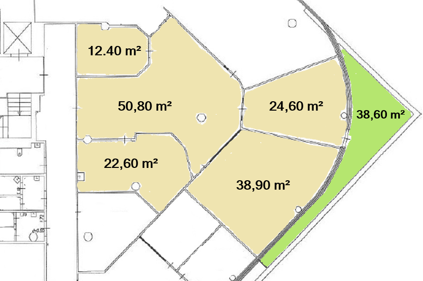 Biroja telpas 150m2 Astras ielā 8b