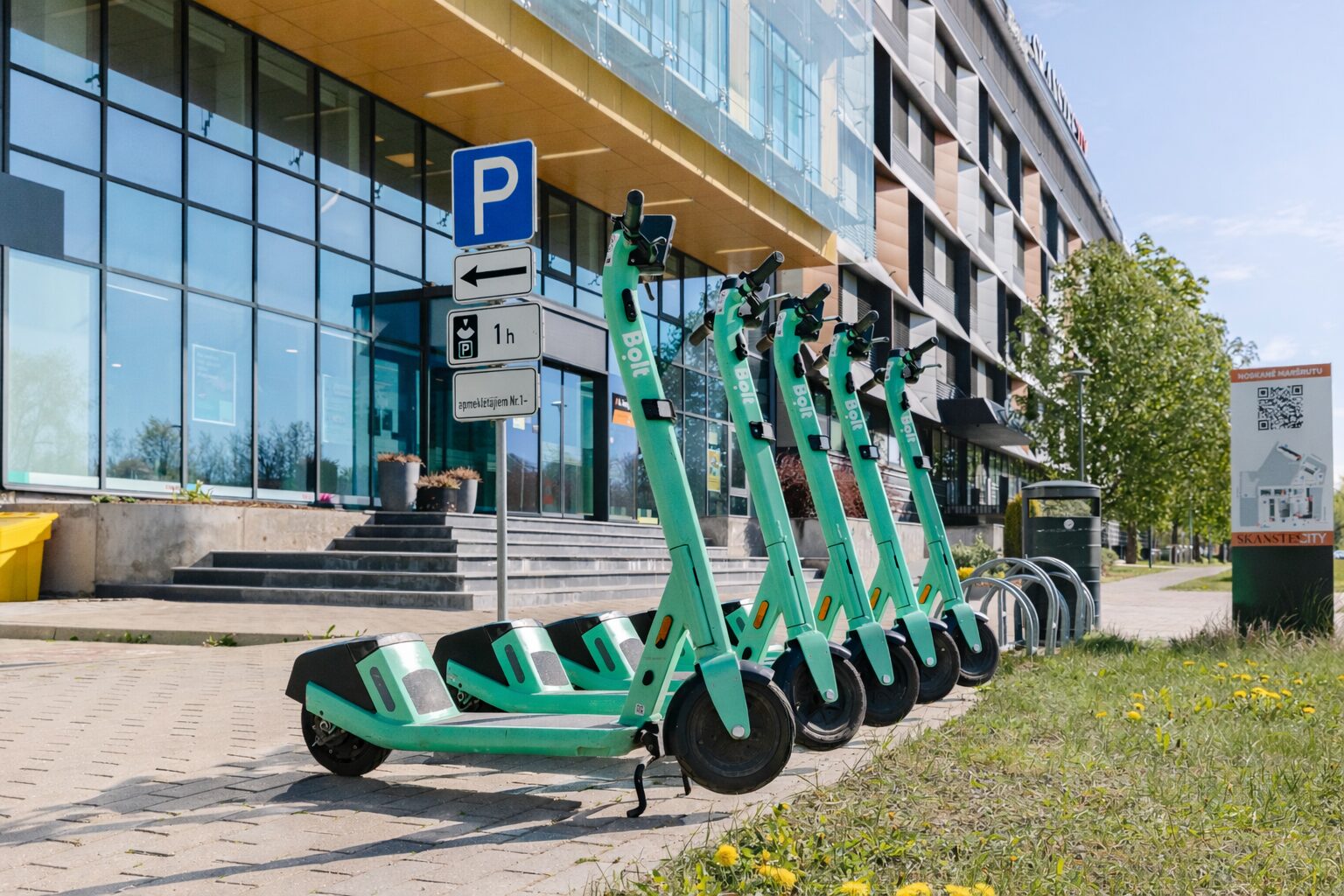 Biroja telpas 86 m2 Skanstes city