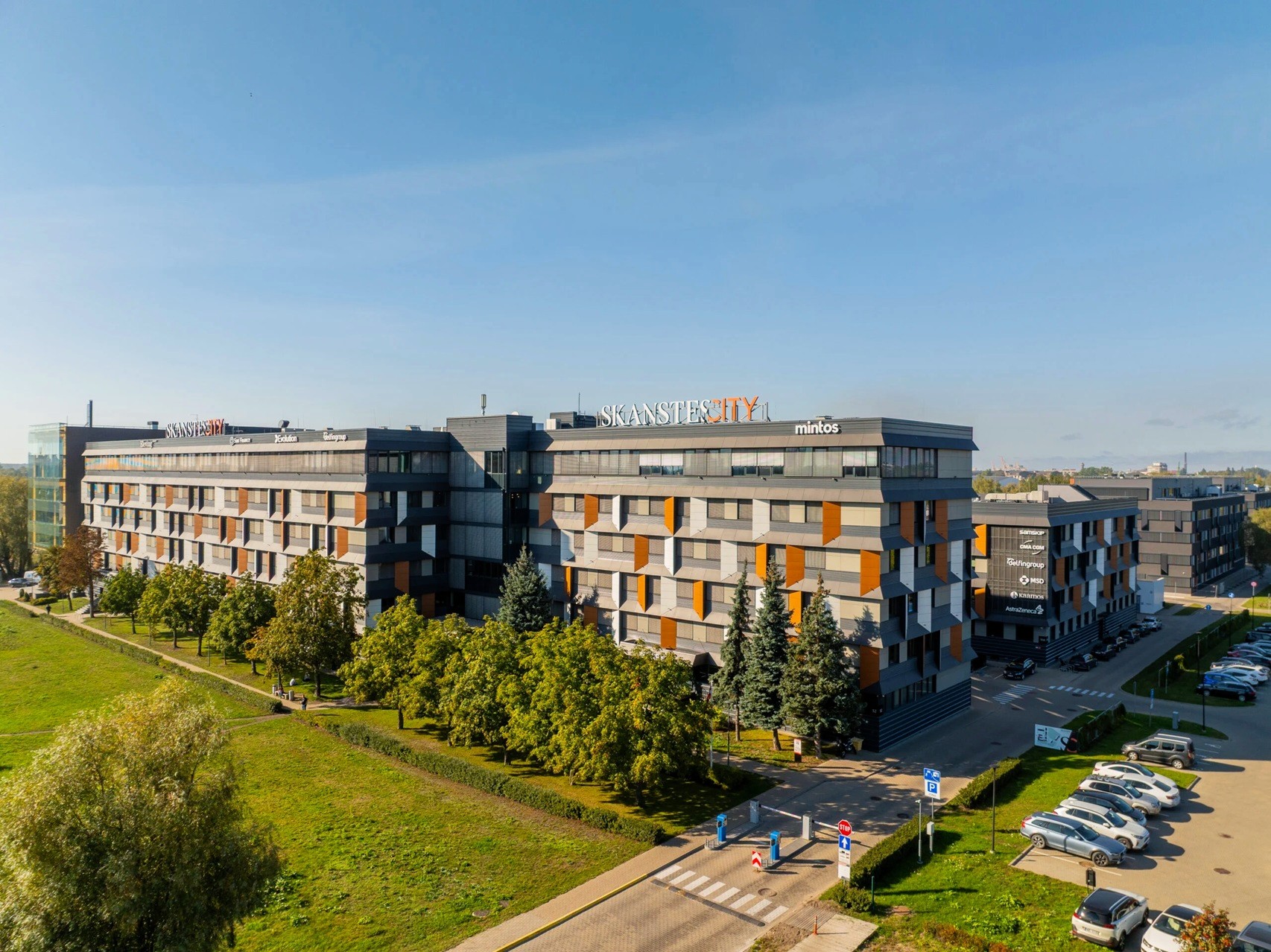 Biroja telpas 86 m2 Skanstes city