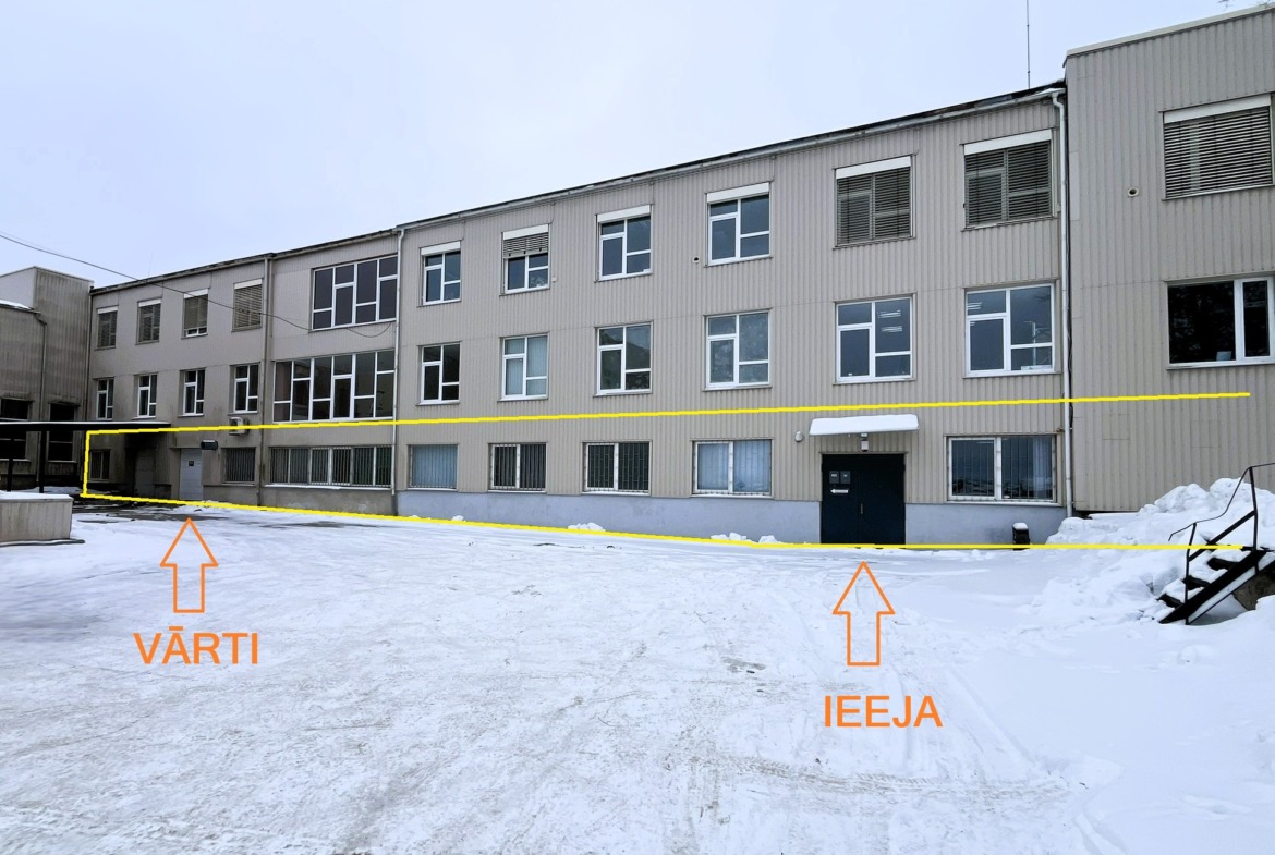 Iznomā biroja/noliktavas telpas Gāles ielā 27 Siguldā