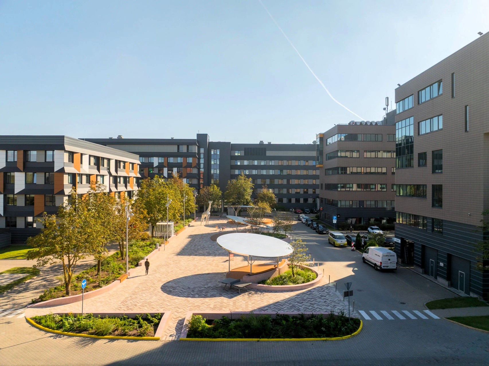 Biroja telpas 86 m2 Skanstes city