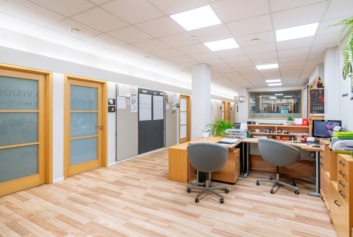 Renovēts biroju komplekss Elijas ielā, Rīgā