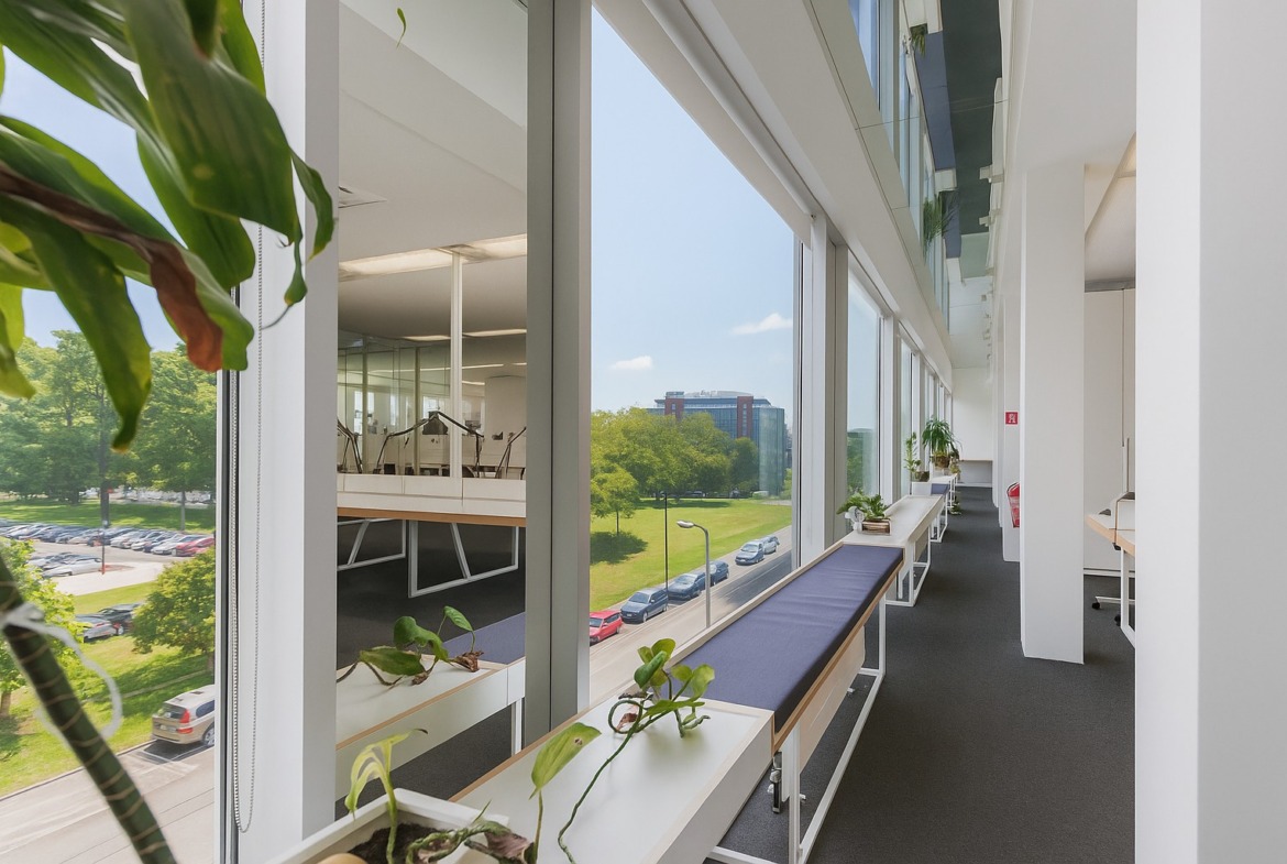 Biroja telpas 197 m2 Skanstes city