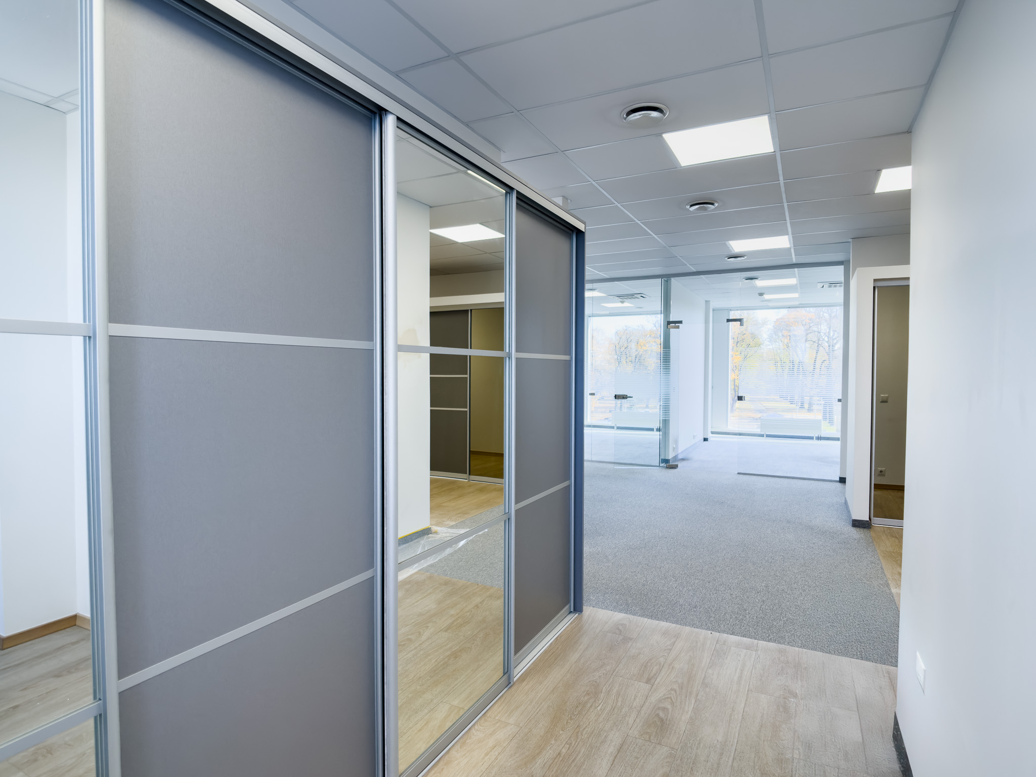 Biroja telpas 190 m2 Skanstes city