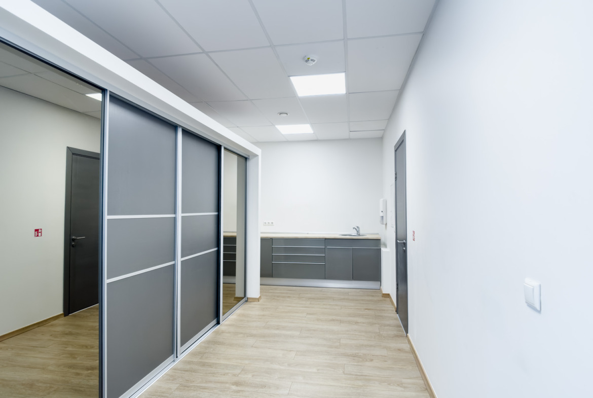 Biroja telpas 190 m2 Skanstes city