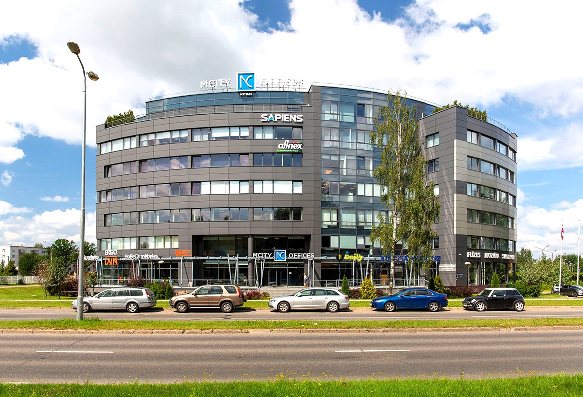 MCITY Astras Biroja telpas 69m2 Astras ielā 1C