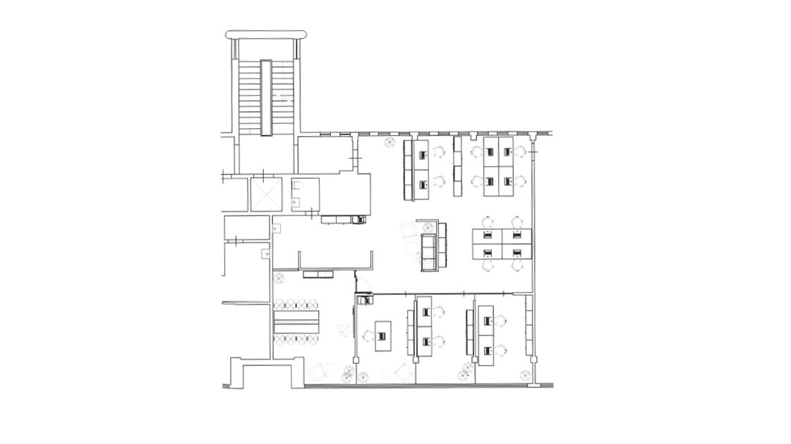 Biroja telpas 190 m2 Skanstes city