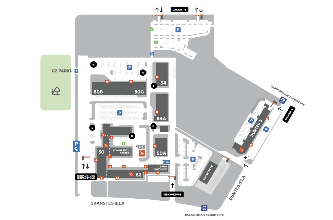 Komerctelpas 200 m2 showroom telpas Rīgā Skanstes City
